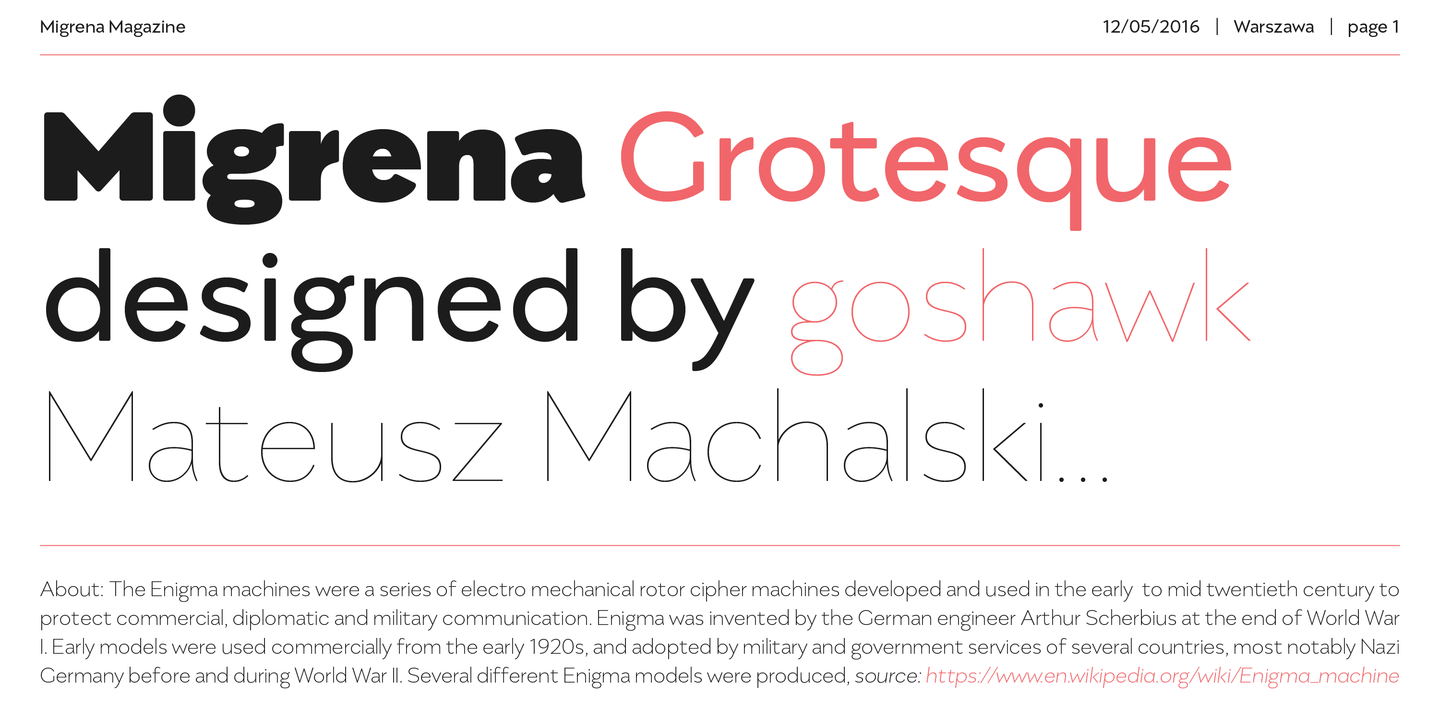 Migrena Grotesque